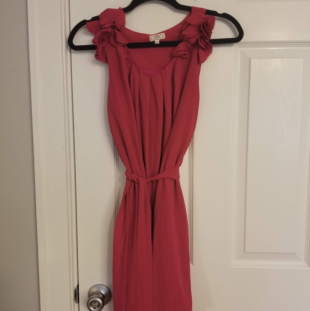 Small flowy magenta dress